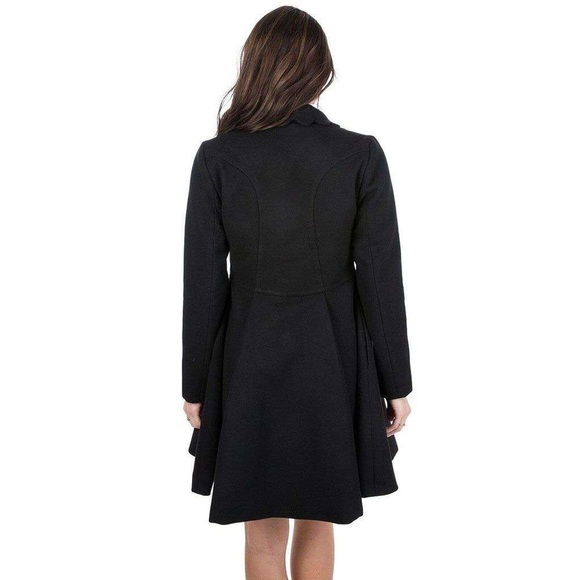 Lauren James Black Chloe Coat Size Large, New with Tags! - Picture 2 of 12